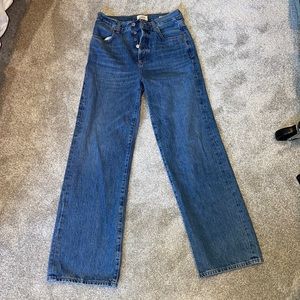 Citizens Of Humanity Blue Straight Leg Jeans